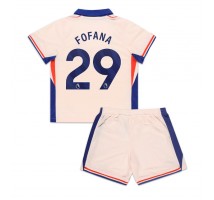Chelsea Wesley Fofana #29 Koszulka Wyjazdowa dzieci 2024-25 Krótki Rękaw (+ krótkie spodenki)